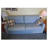 Forever In Blue Jeans Sleeper Sofa + Pillows