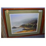 framed photo of ireland, janet van arsdale, seas