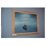 oil painting, signed mike 