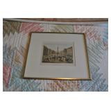 Dublin Ireland Victorian Era Print.