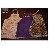 3 Aprons, Gig Harbor, Crown Royal, Africa Print