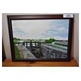 Hand Painted Royal Canal, M. Devine