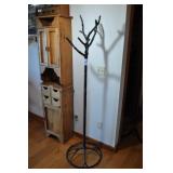 Very Nice Steel Tree Coat Rack.