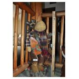 Christmas hiking moose, obviously traveling back