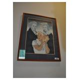 framed print punahou, 1991.