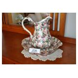 Pitcher And Wash Basin.