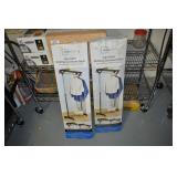 2 Rolling Garment Racks, Unknown Condition.