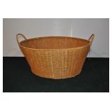 Large Basket With Two Handles.