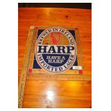 Harp Stained Glass Advertisement