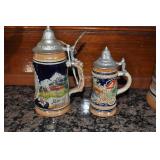 Pair Of German Steins, By Thewalt.