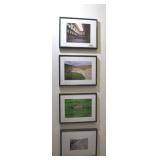 4 Framed Irish Photos, Prison, Rock Walls,