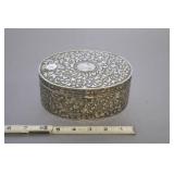 Vintage Metal Dresser Box