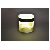 Lidded Italian Stone Dresser Box, Light Not Includ