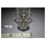 Miniature Filigree Perfume Snuff Bottle