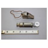 Vintage Police Whistles- Municipal Police N Y And