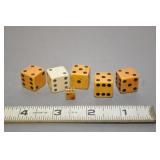 Wooden Dice Vintage