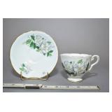 Tea Cup And Saucer Set, Royal Stafford, Camellia