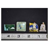 4 Vtg Washington Enamel Pins- Whatcom  40/8,