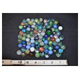 Assorted Vtg Glass Marbles, 2 Shooters.