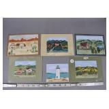 Collection Mini Paintings By Mary Ann Donahue