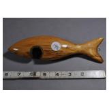 Vintage Wooden Fish Bottle Opener