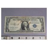 U S One Dollar Silver Certificate 1935e Series