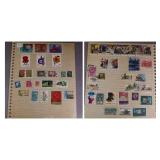 Assorted World Stamps- Flowers And Misc