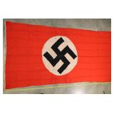 Original W W I I Third Reich Flag, Banner, Double