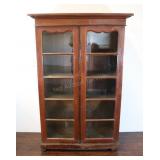 Antique Wood Cupboard,41"x17"x70"t, Needs Tlc