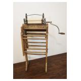 Antique Hartford Folding Bench Wash Station,