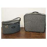 Hartmann Caravan Train Case And Small Suitcase