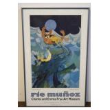 1989 Seattle Frye Art Museum Framed Tapestry,