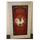 The Finest Eggs Wall Decor, 12.5"x21.5"