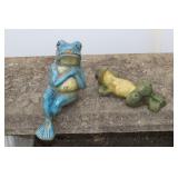 Two Lounging Frogs, Do They Do Anything Else?