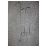 Three Steel Yard Access. Hooks, Dragonfly Is 86"