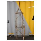 Steel Garden Trellis, Approx. 74"t