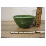 Bauer Pottery Ring Ware Olive #30 Mixing Bowl 6"