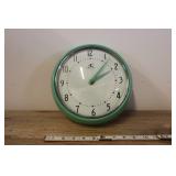 Infinity Green Digital Clock Battery Operated,