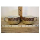 Pair Of Large Coffee Cups.