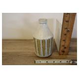 John Bauman Stoneware Bottle, Signed