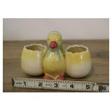 Porcelain Duck Toothpick Holder, 5"l