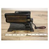 Antique Eagle Cast Iron Collar Crimper Fluter