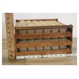 Antique Primitive Wood Chicken Egg Crate