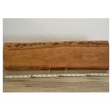 Wood Plank With Live Edge For Presentation, 23"x7"