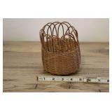 Sock Mending Yarn Basket, With Note "sweden 1920"