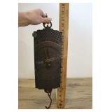 Vintage Brass Purina Milke Scale, Cow Chow,