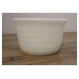 Vintage Mlk Glass Serving Dish, 6"