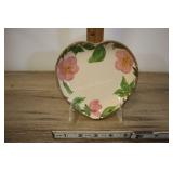 Franciscan Dessert Rose Heart Plate
