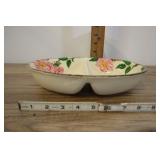 Franciscan Desert Rose Double Serving Bowl 11x7"