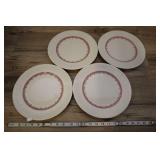 4 Vtg Staffordshire Shenango 10" Plate, 1o4